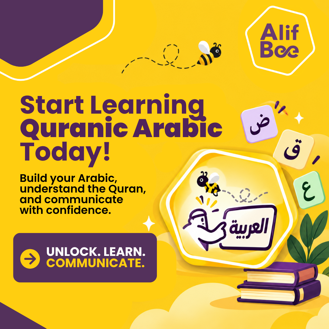 Kur'an Temelli Arapça Öğrenimi için AlifBee Kur'an Arapçası Kursu