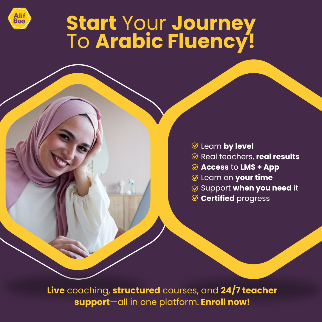 Start Your Journey to Arabic Fluency - Enroll Now!