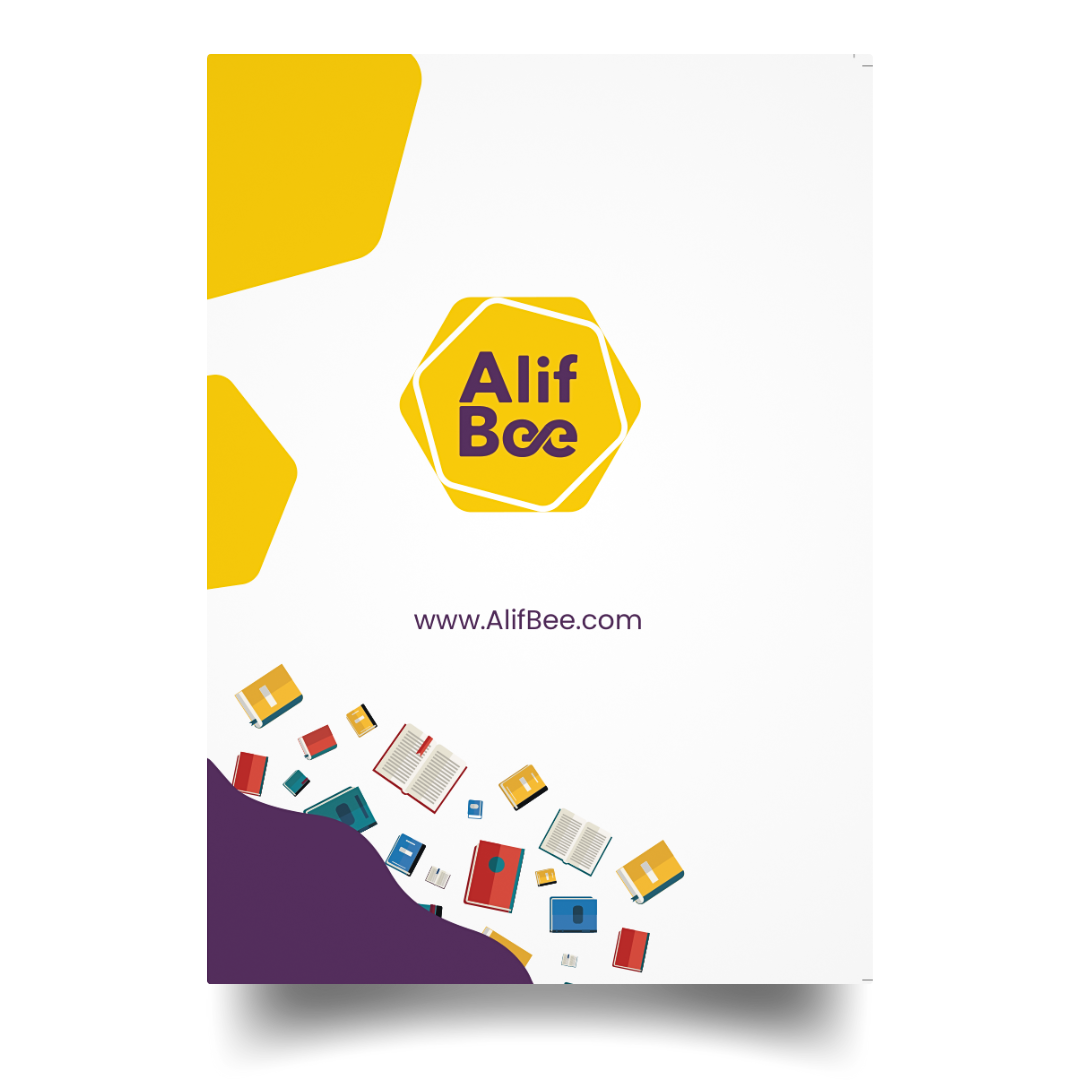 AlifBee Arabic Workbook Back