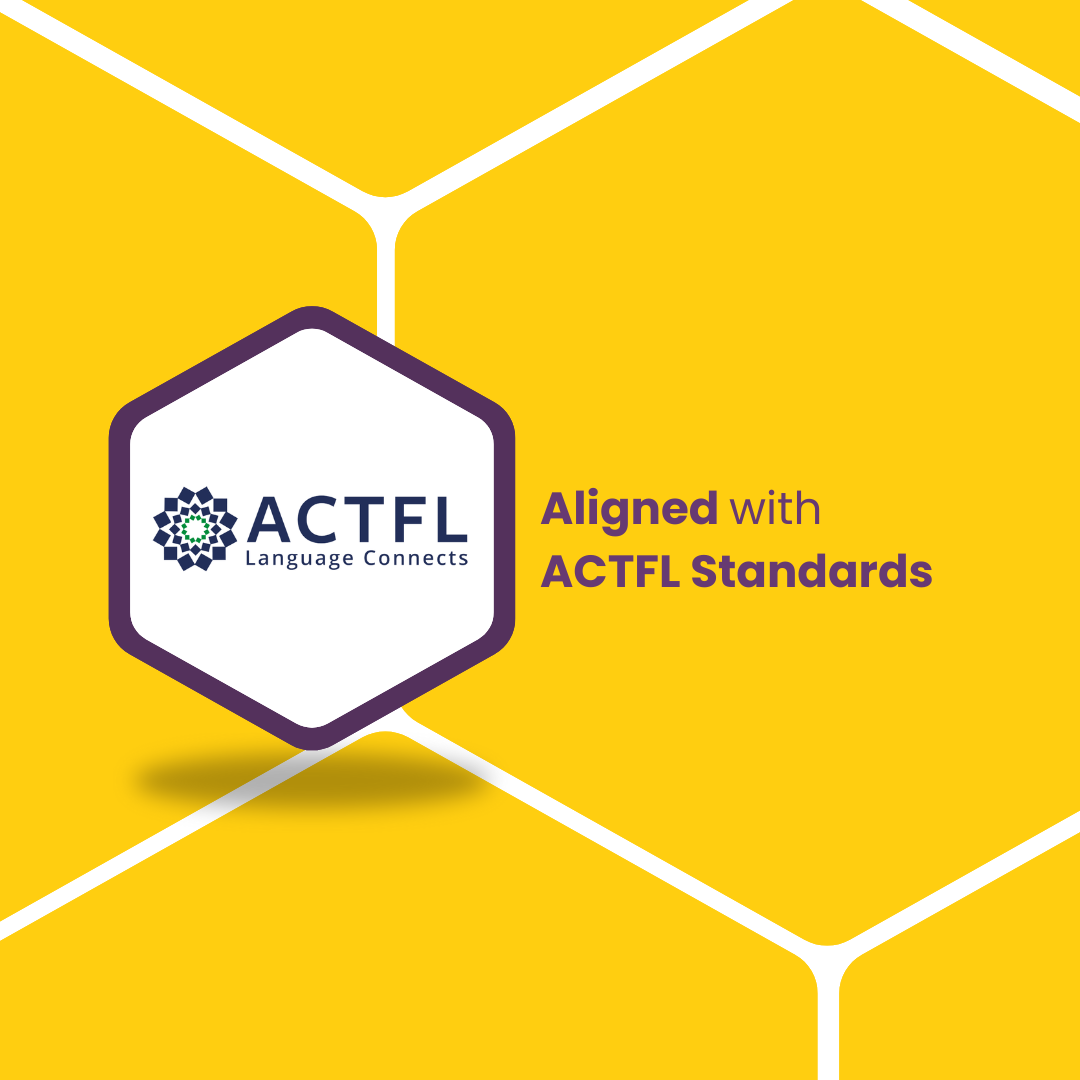 Aligned with ACTFL Standards