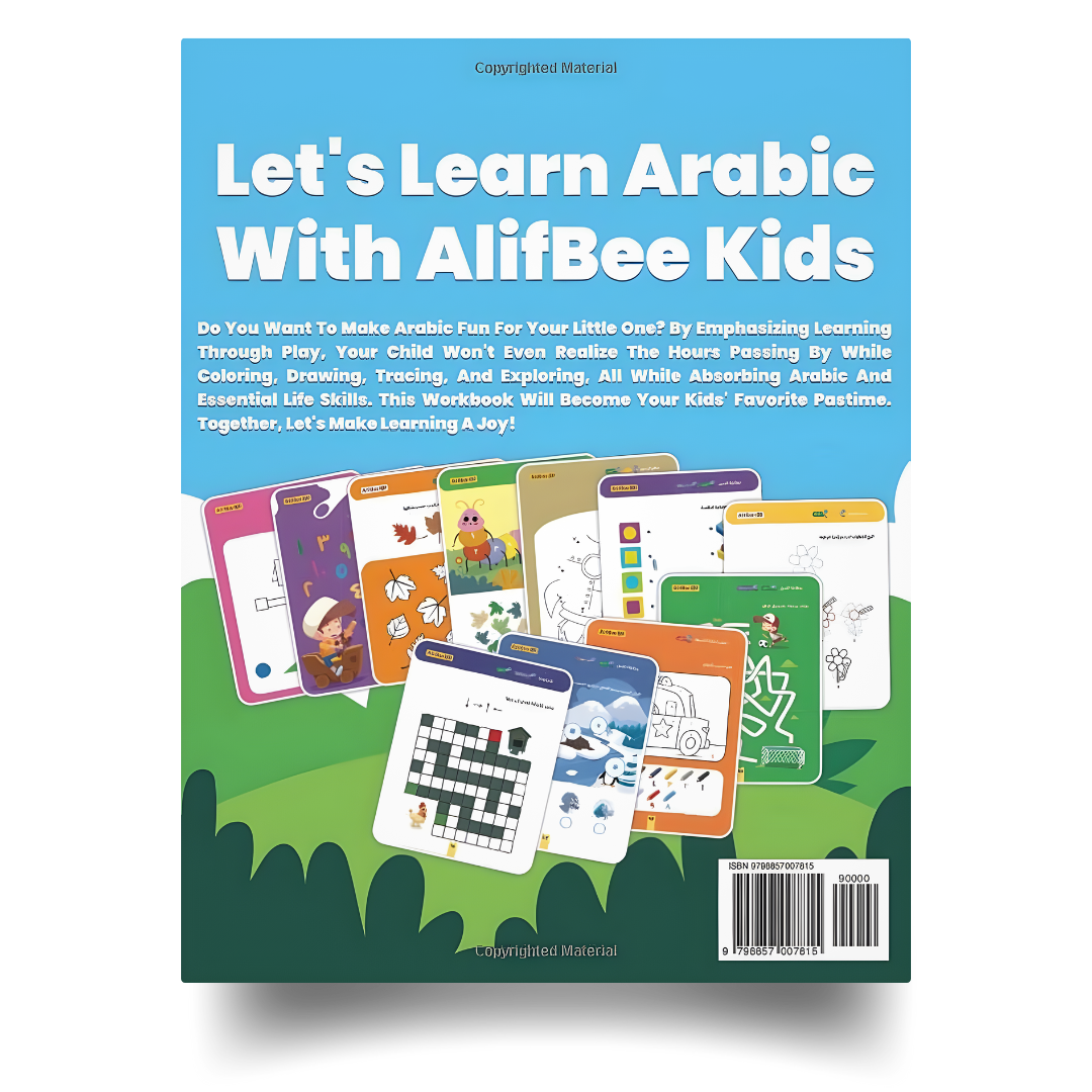 Lets Learn Arabic AlifBee Kids Back